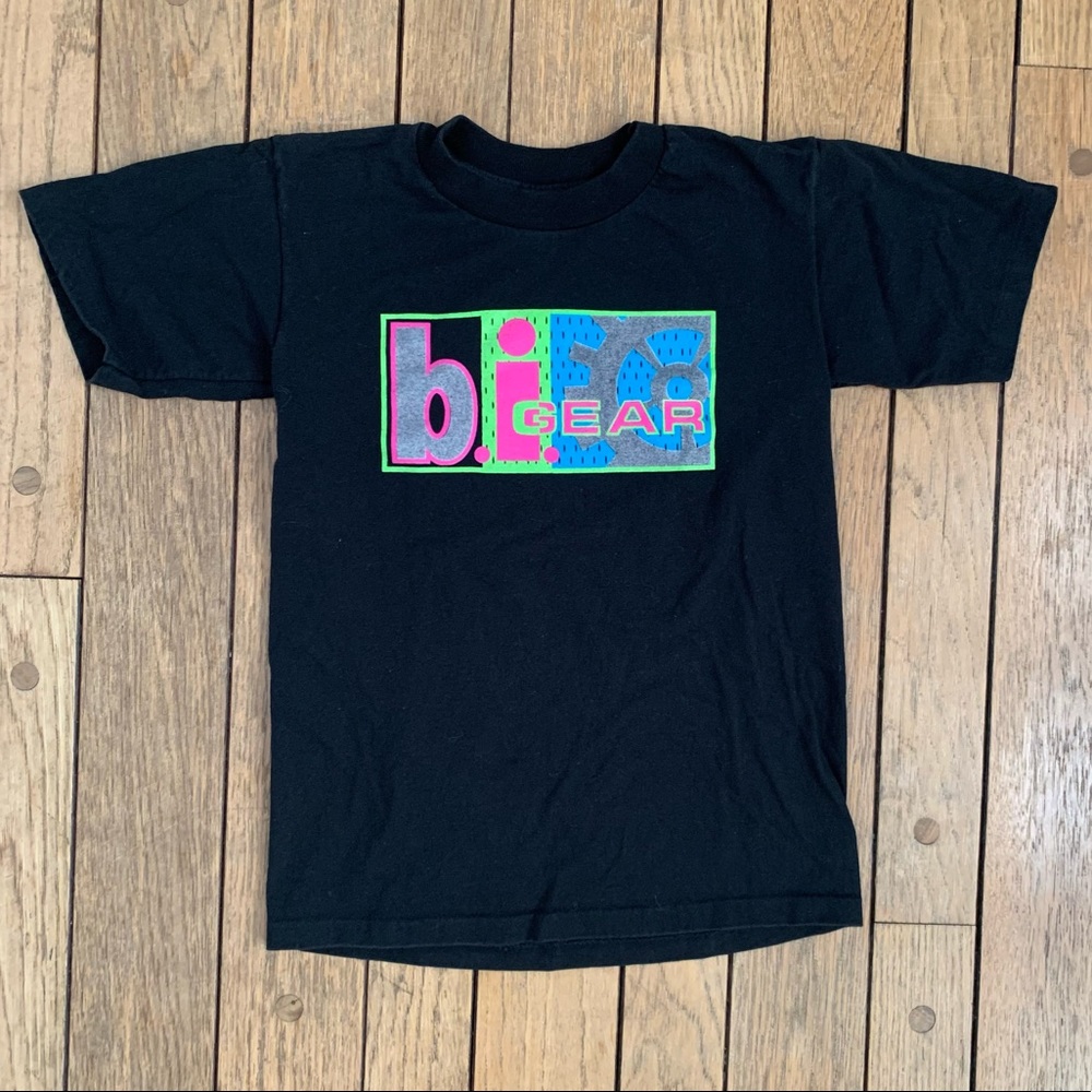 VTG 90s neon b.i. Gear shirt